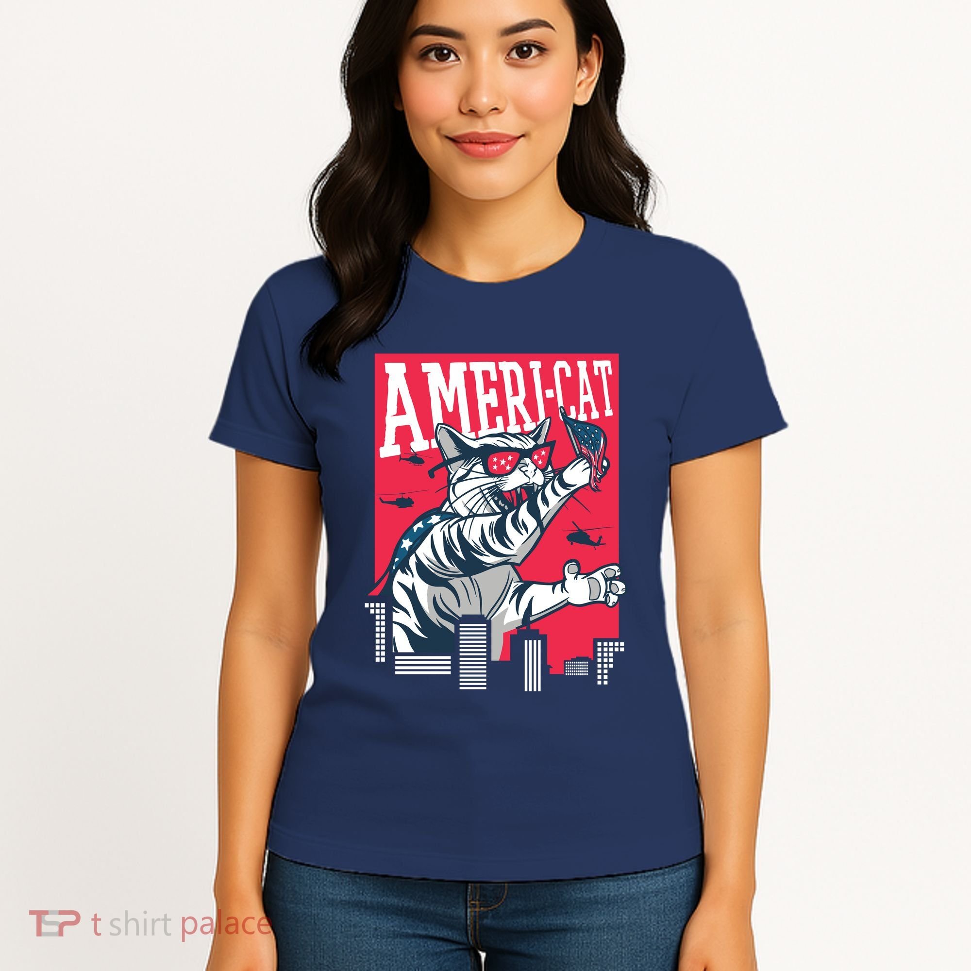 Ameri-Cat Women's T-Shirt