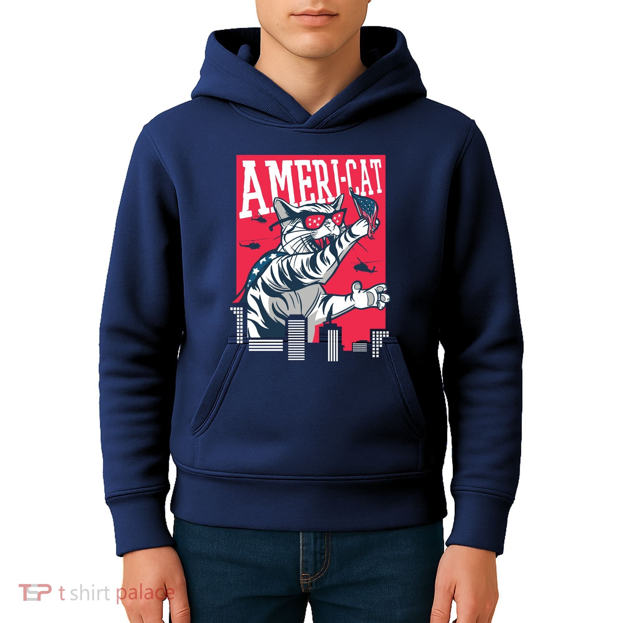 Ameri-Cat Kids Hoodie