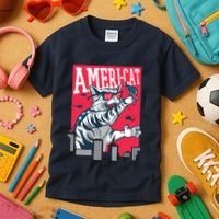 Ameri-Cat Kids T-Shirt thumb 3