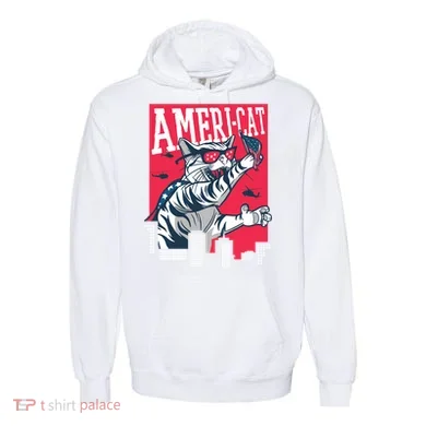 Ameri-Cat Comfort Colors Garment-Dyed Hooded Sweatshirt
