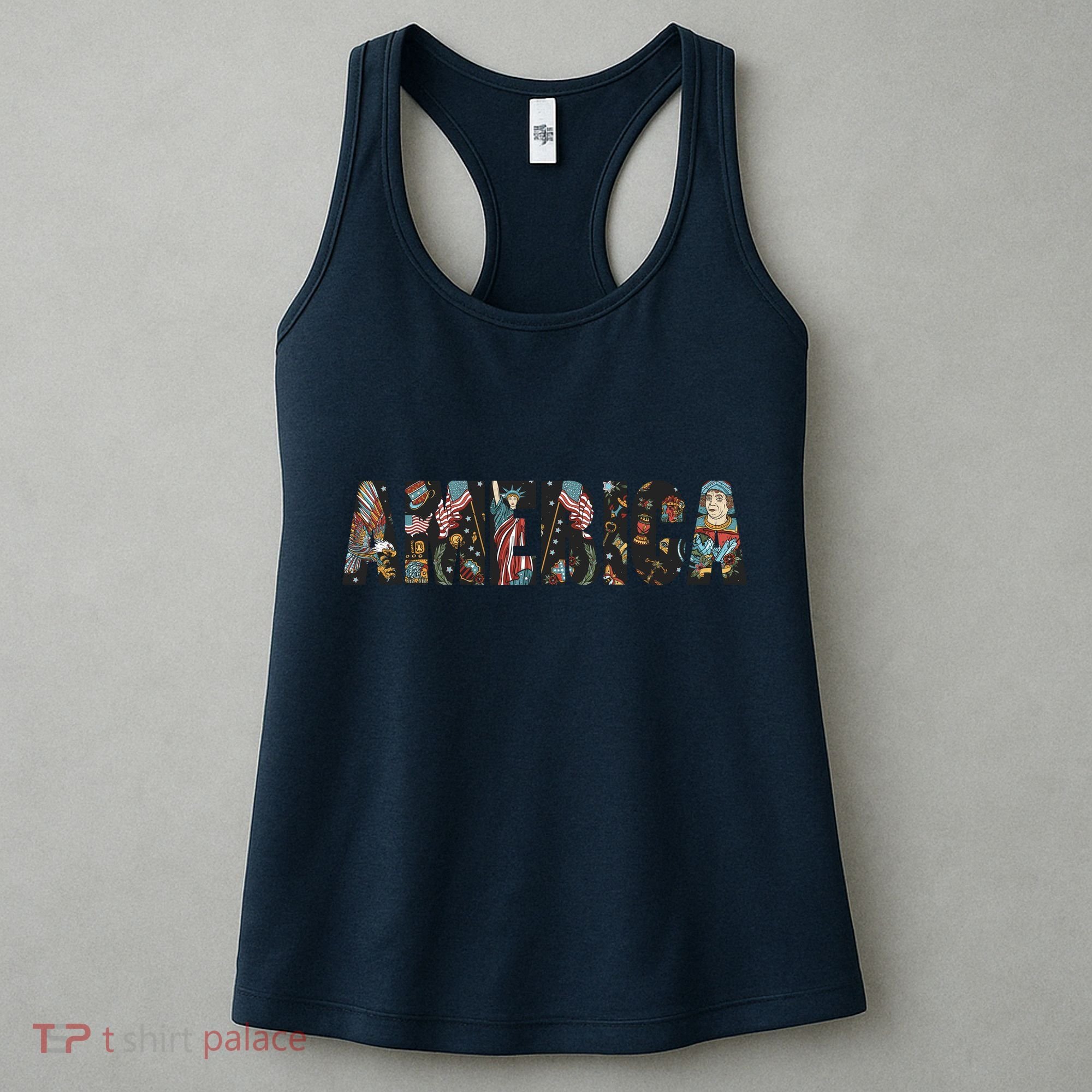 America Women's Tank Top