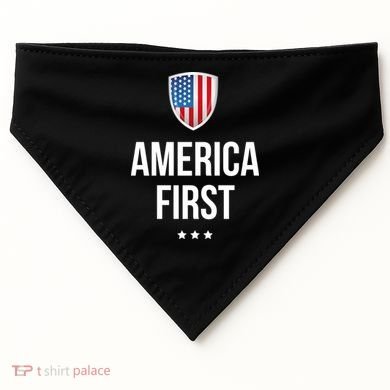 America First USA-Made Doggie Bandana