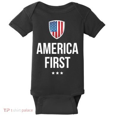 America First Baby Bodysuit