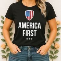 America First Women's T-Shirt thumb 2
