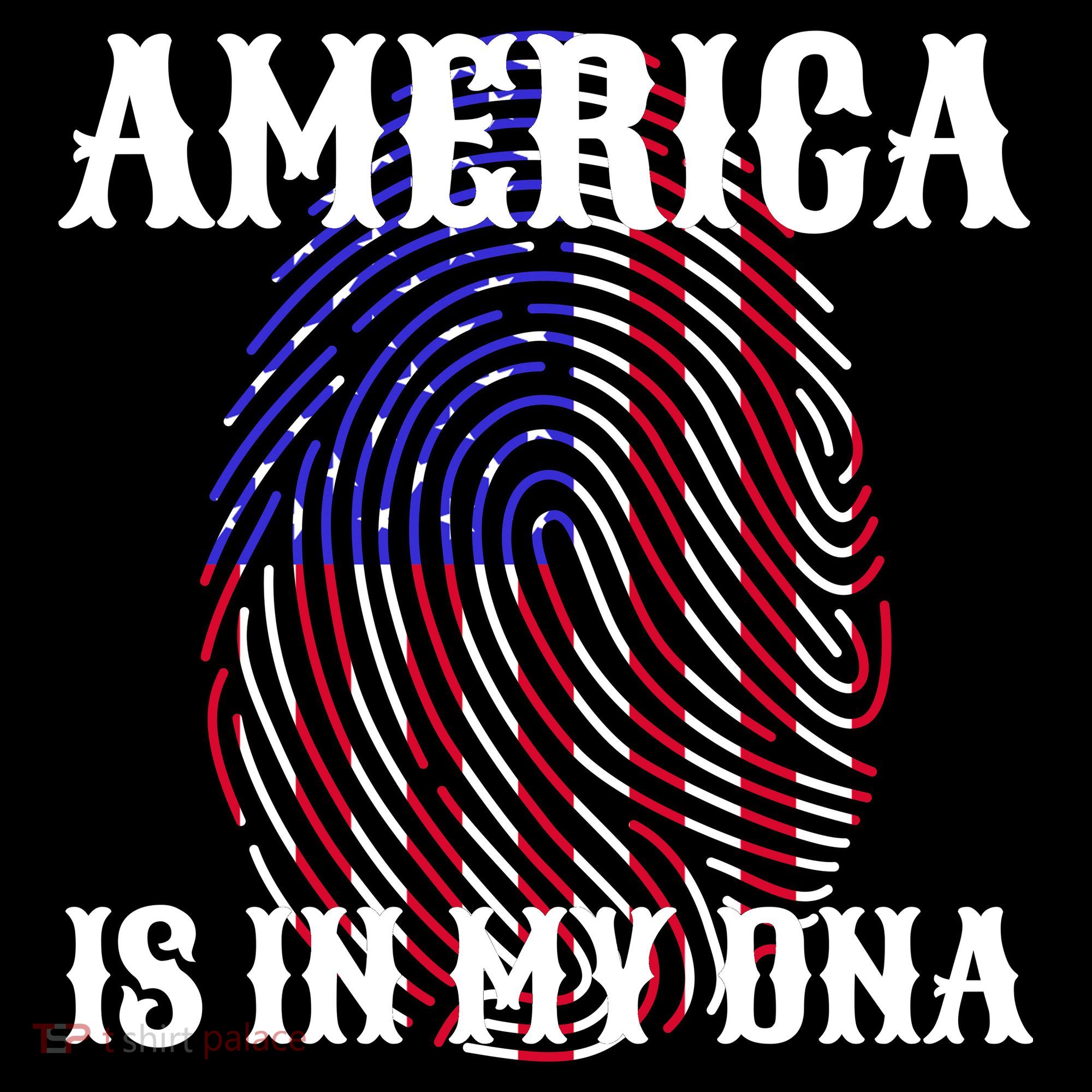 America Is In My DNA Ornament