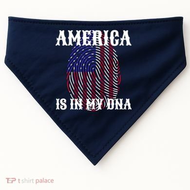 America Is In My DNA USA-Made Doggie Bandana