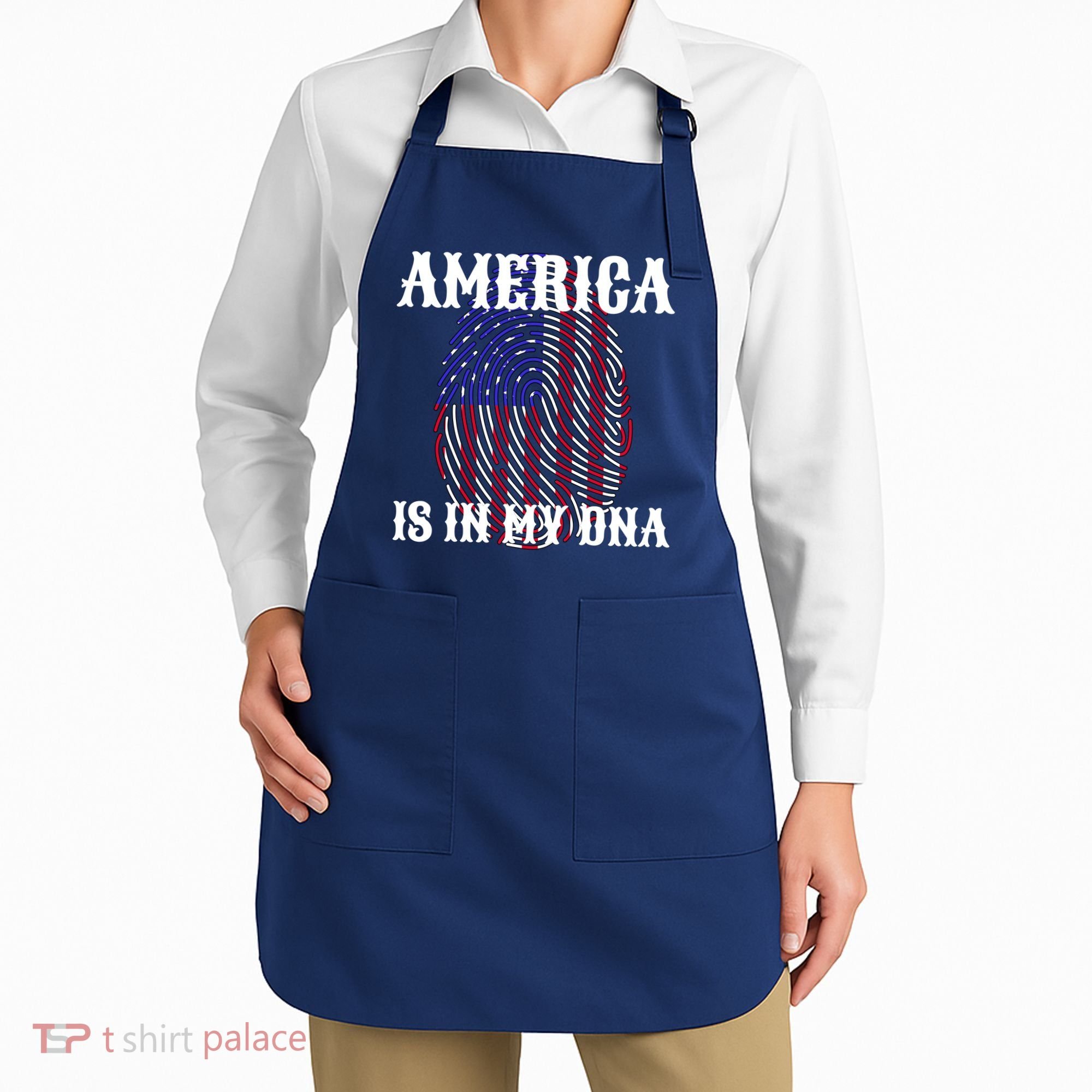 America Is In My DNA Apron
