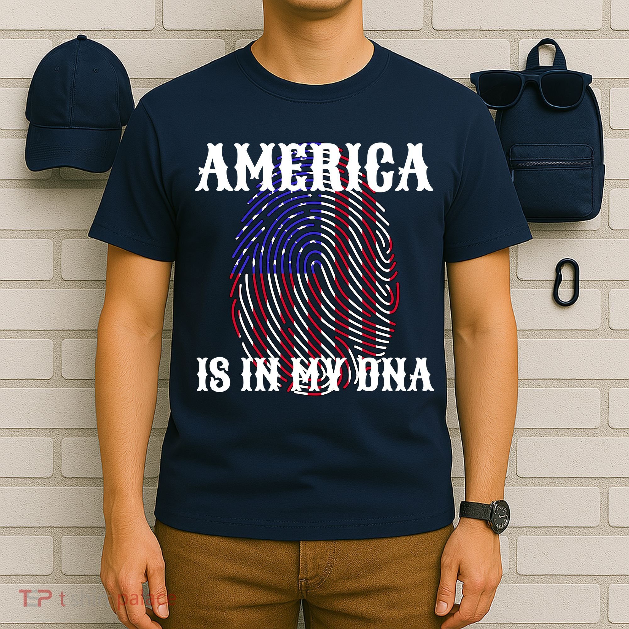America Is In My DNA T-Shirt