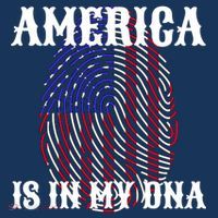 America Is In My DNA Button thumb 1