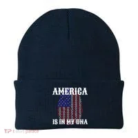 America Is In My DNA Beanie thumb 0