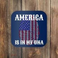 America Is In My DNA Coaster thumb 0