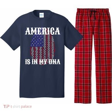 America Is In My DNA Pajama Set