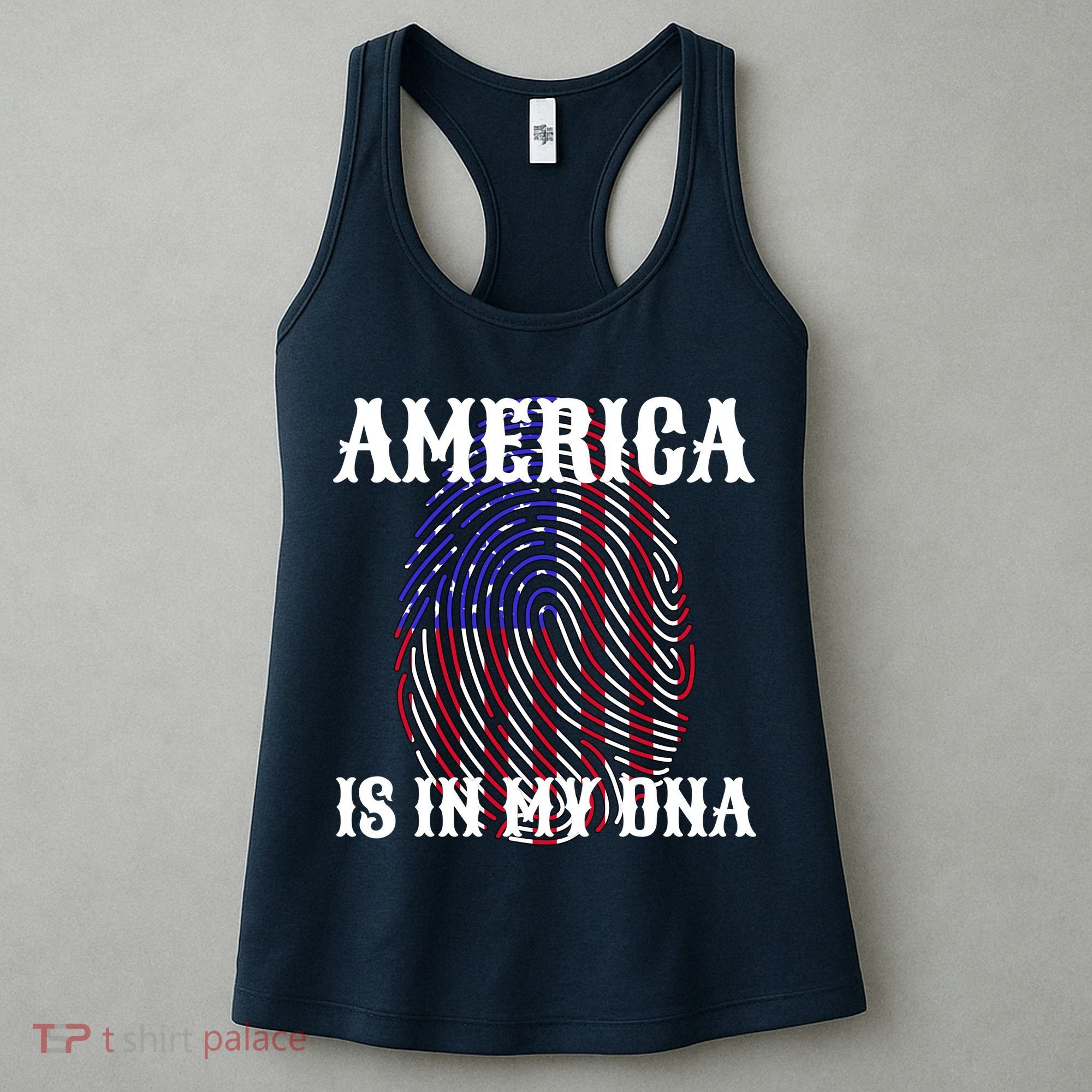 America Is In My DNA Women's Tank Top
