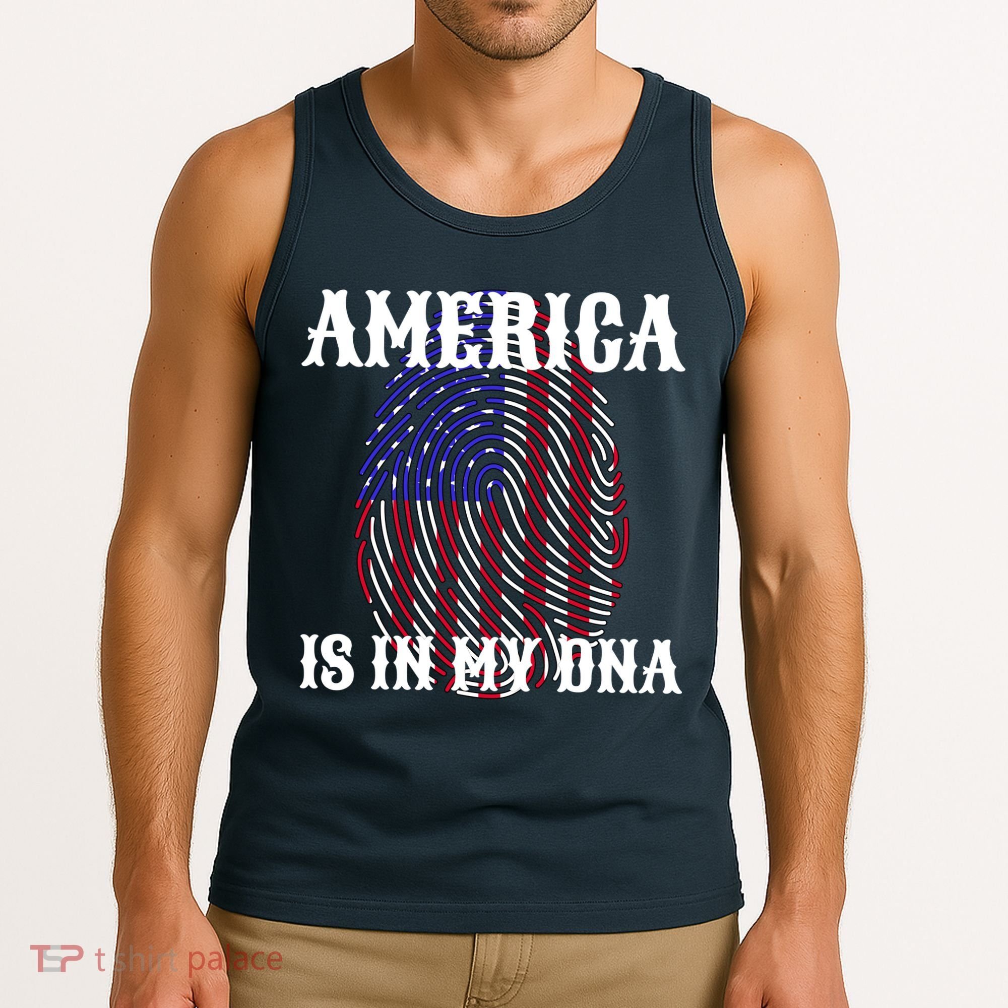 America Is In My DNA Tank Top