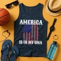 America Is In My DNA Tank Top thumb 4
