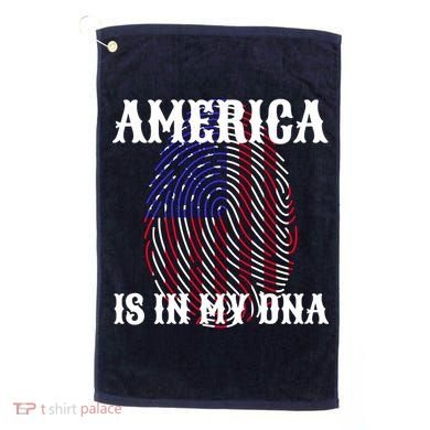 America Is In My DNA Golf Towel