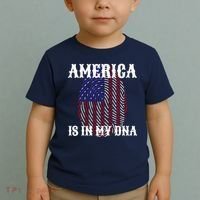 America Is In My DNA Toddler T-Shirt thumb 2