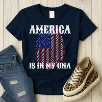 America Is In My DNA Women's T-Shirt thumb 3