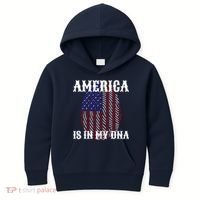America Is In My DNA Kids Hoodie thumb 0