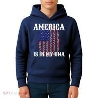 America Is In My DNA Kids Hoodie thumb 4