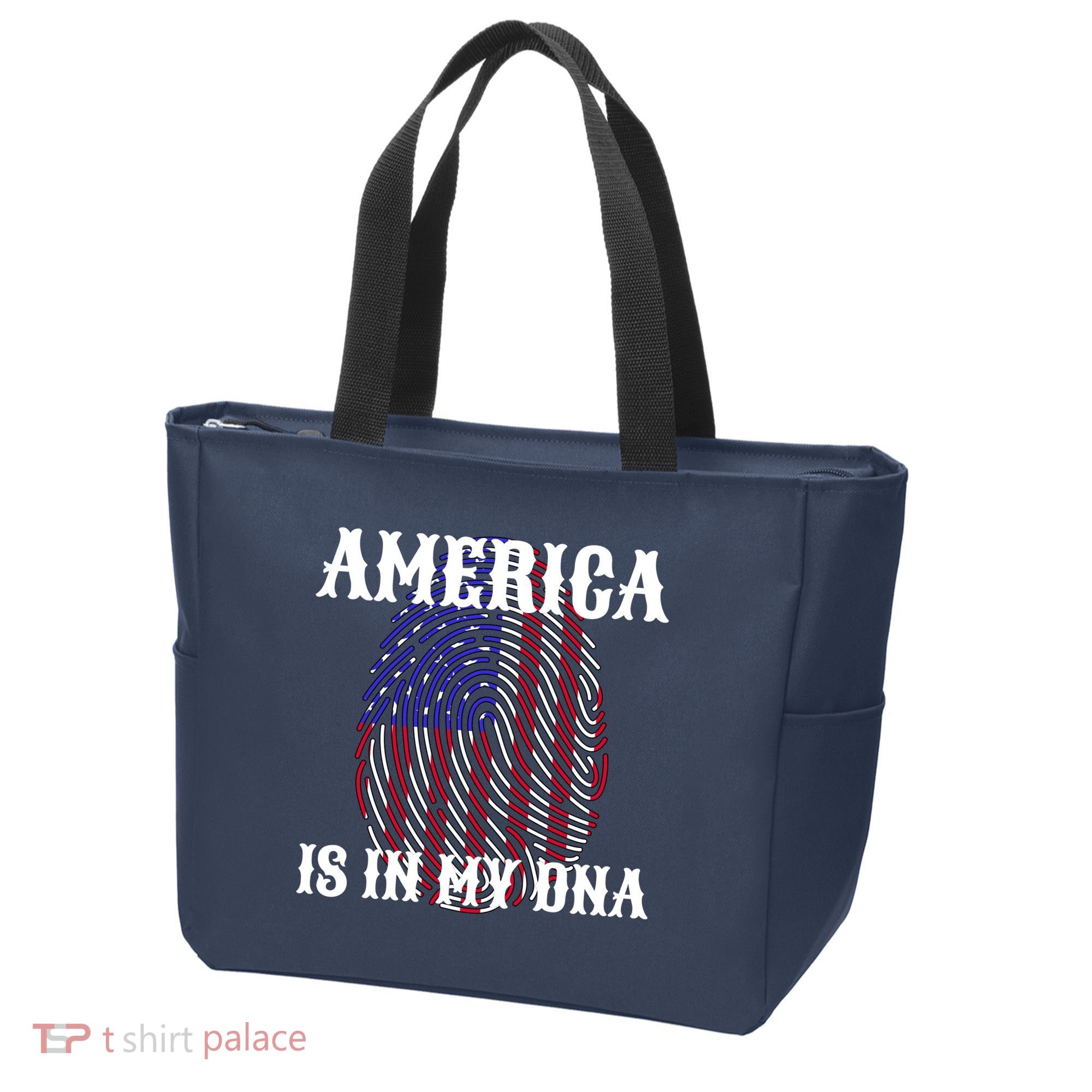 America Is In My DNA Tote Bag