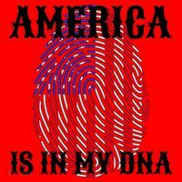 America Is In My DNA Santa Hat thumb 1