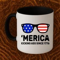 America Kicking Ass Since 1776 Coffee Mug thumb 2