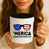 America Kicking Ass Since 1776 Coffee Mug thumb 3
