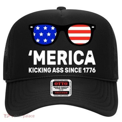 America Kicking Ass Since 1776 Hat