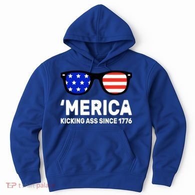 America Kicking Ass Since 1776 Hoodie
