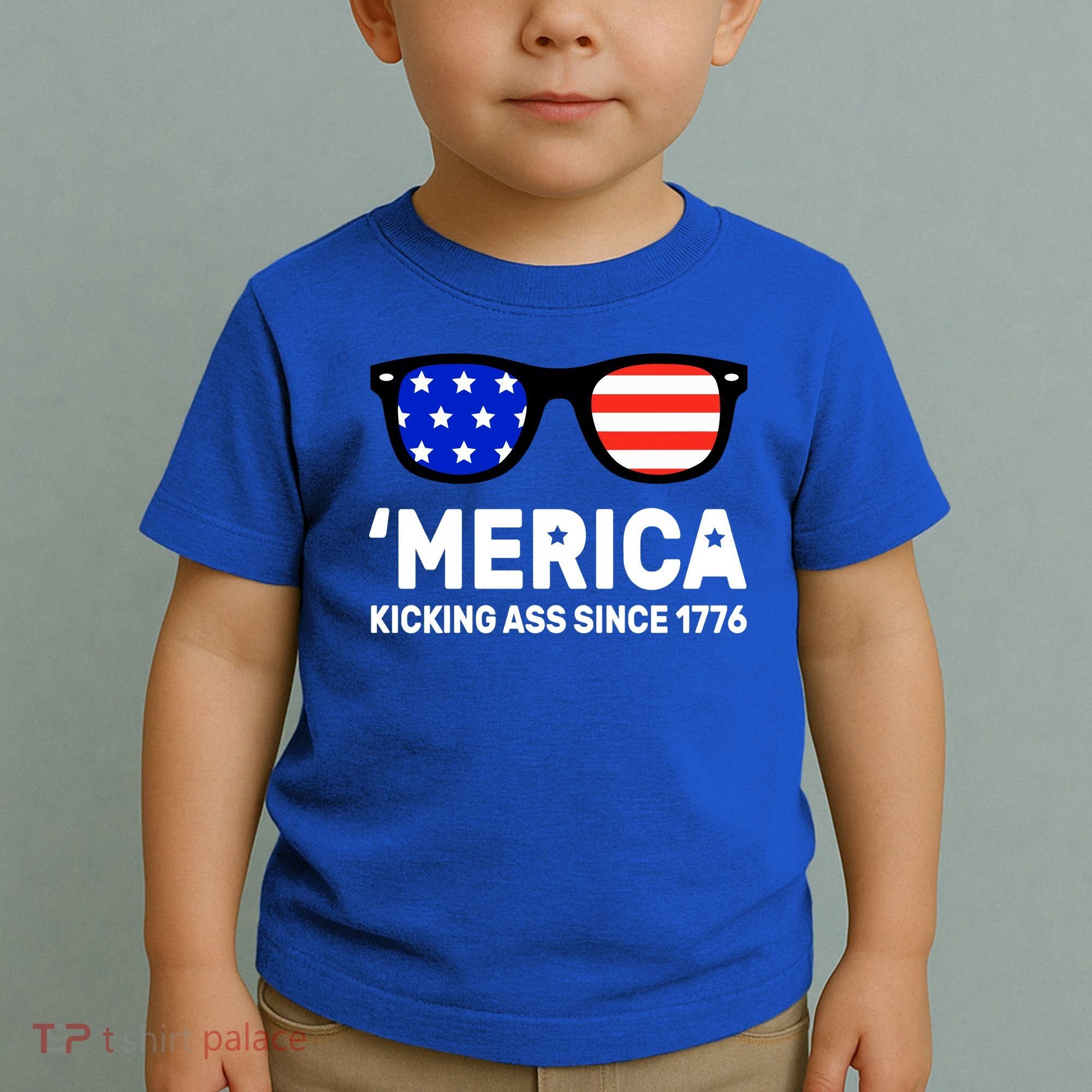 America Kicking Ass Since 1776 Toddler T-Shirt