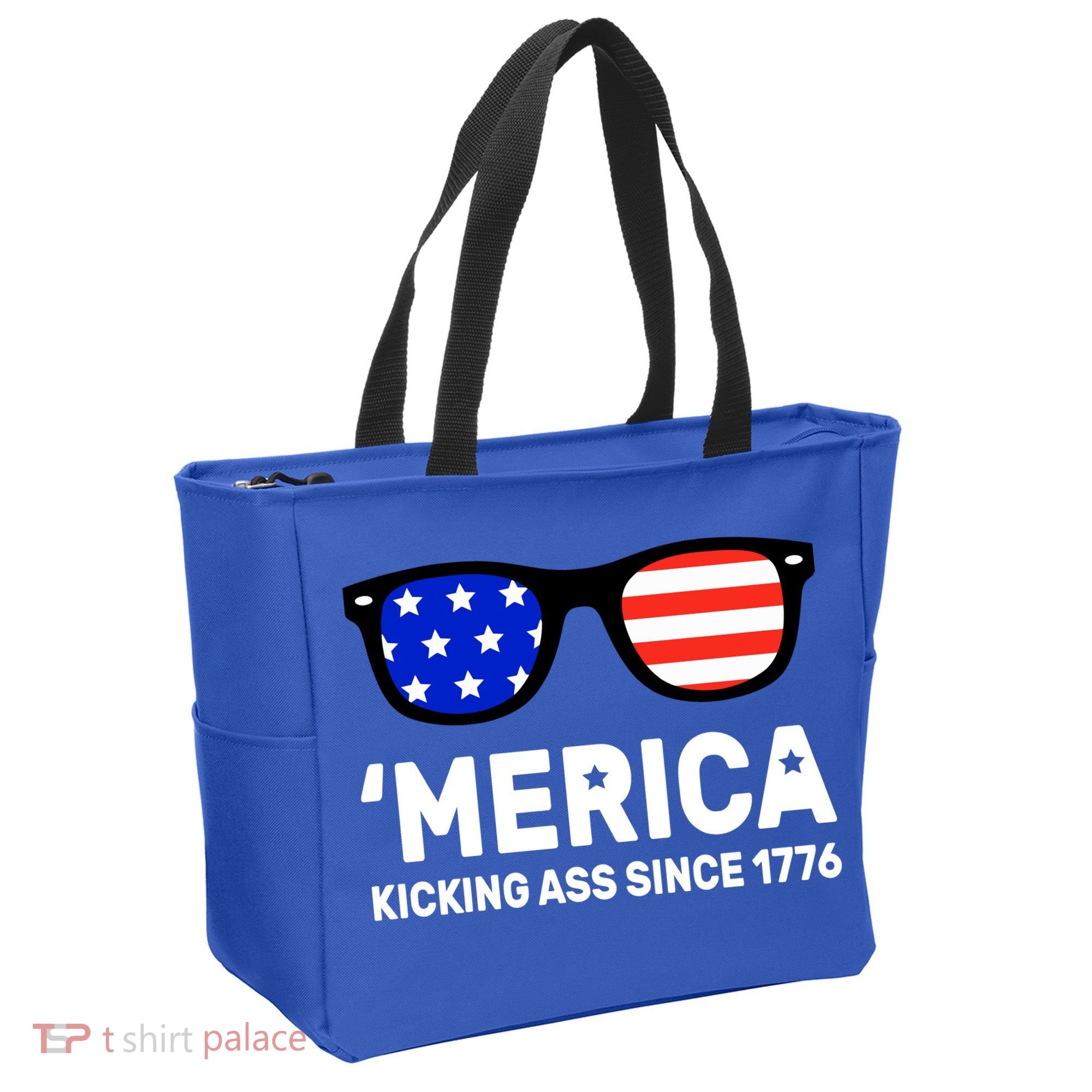 America Kicking Ass Since 1776 Tote Bag