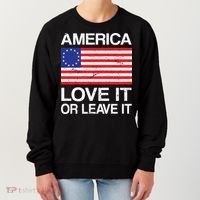 America Love It Or Leave It Betsy Ross Women's Sweatshirt thumb 0