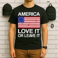 America Love It Or Leave It Betsy Ross T-Shirt thumb 6