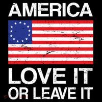 America Love It Or Leave It Betsy Ross Mousepad thumb 1
