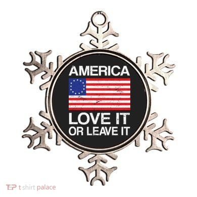 America Love It Or Leave It Betsy Ross Ornament