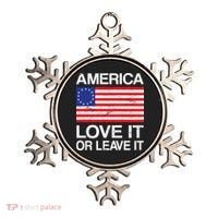 America Love It Or Leave It Betsy Ross Ornament thumb 0