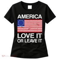America Love It Or Leave It Betsy Ross Women's T-Shirt thumb 0
