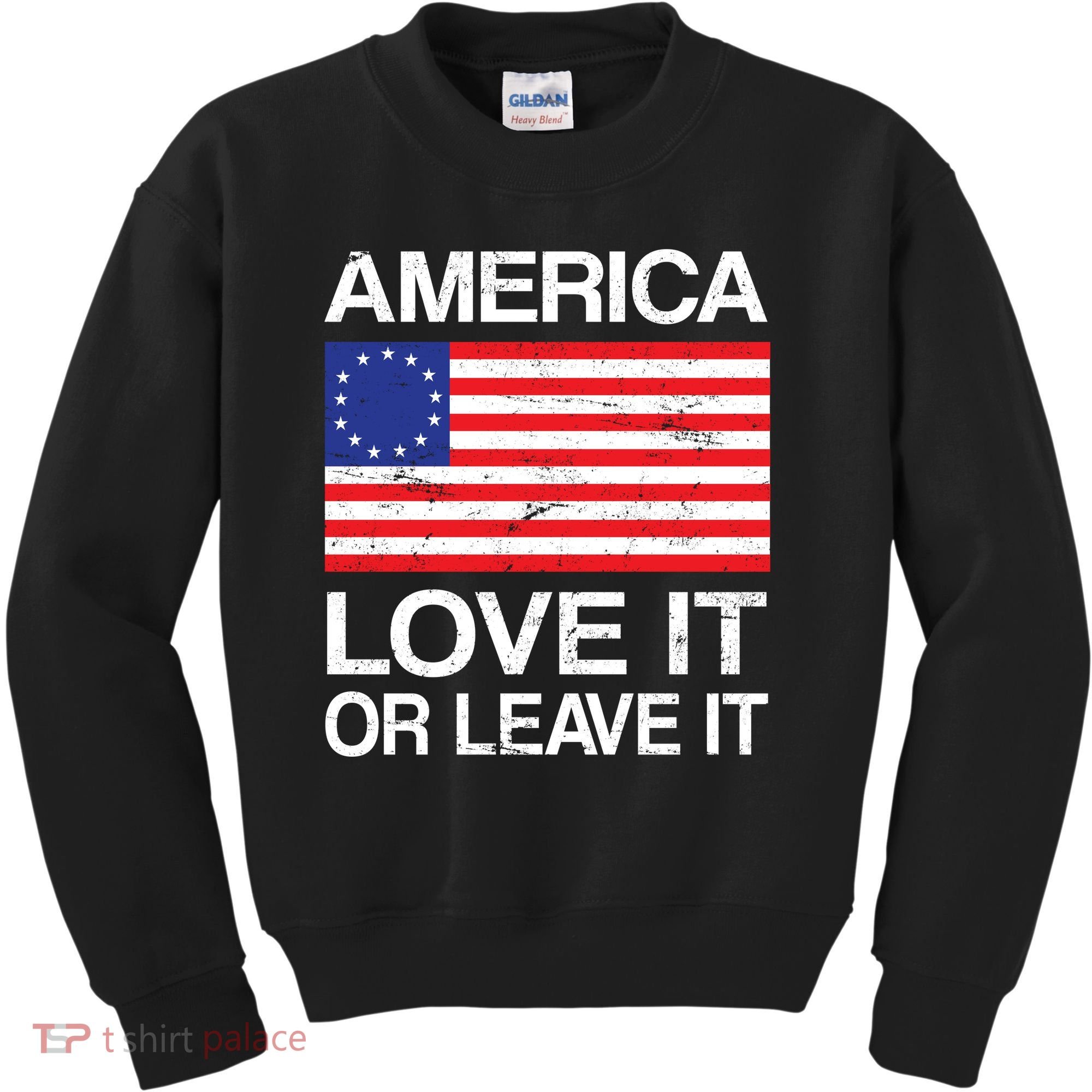 America Love It Or Leave It Betsy Ross Kids Sweatshirt