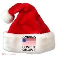 America Love It Or Leave It Betsy Ross Santa Hat thumb 0