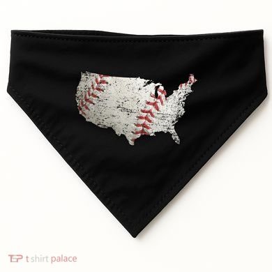 America Loves Baseball USA-Made Doggie Bandana