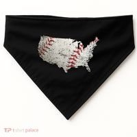 America Loves Baseball USA-Made Doggie Bandana thumb 0