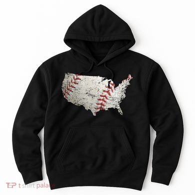 America Loves Baseball Hoodie
