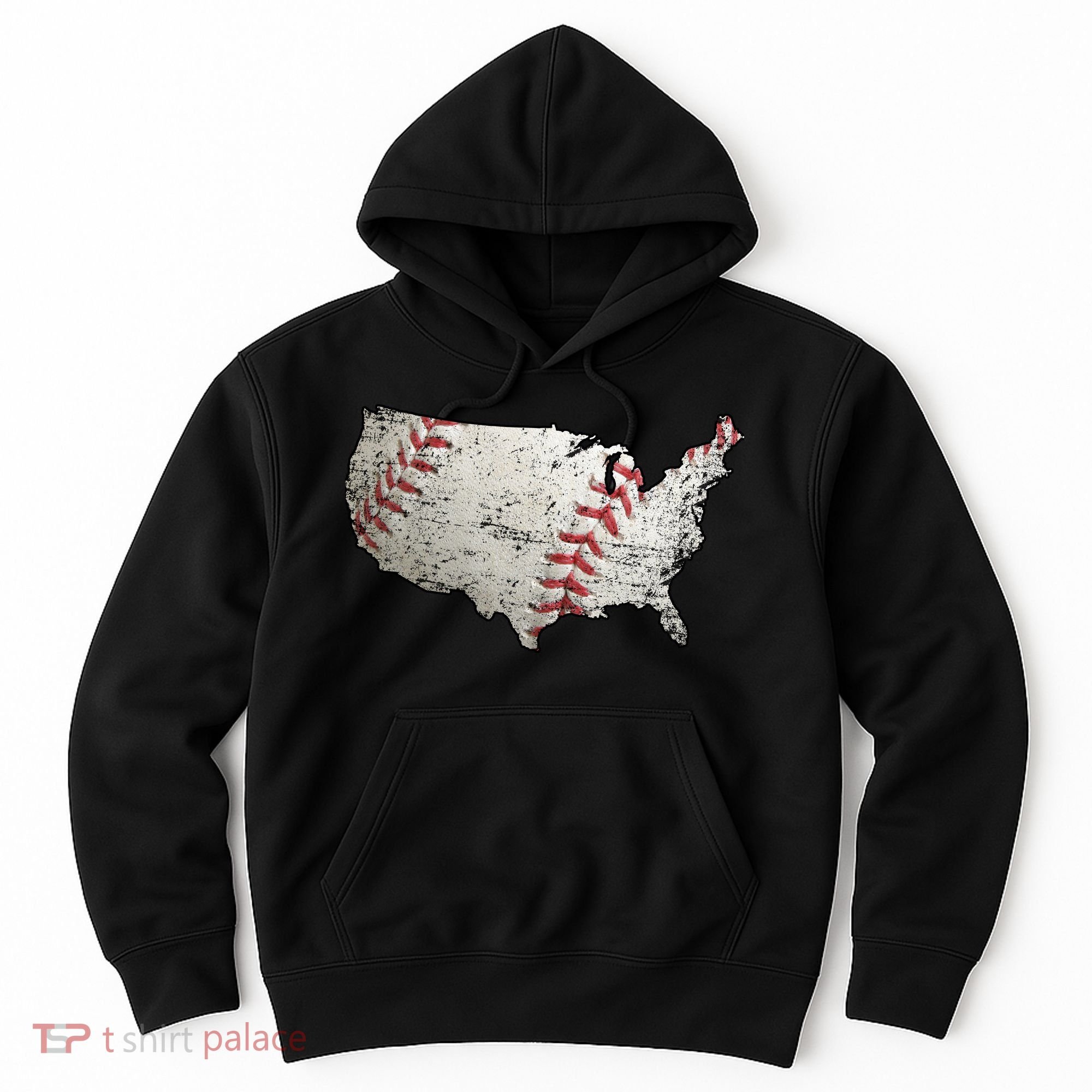 America Loves Baseball Hoodie
