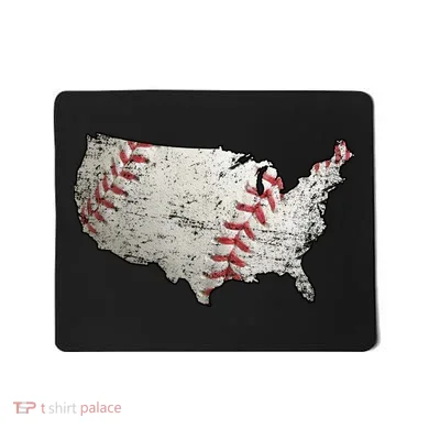 America Loves Baseball Mousepad