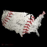 America Loves Baseball Baby Bodysuit thumb 2