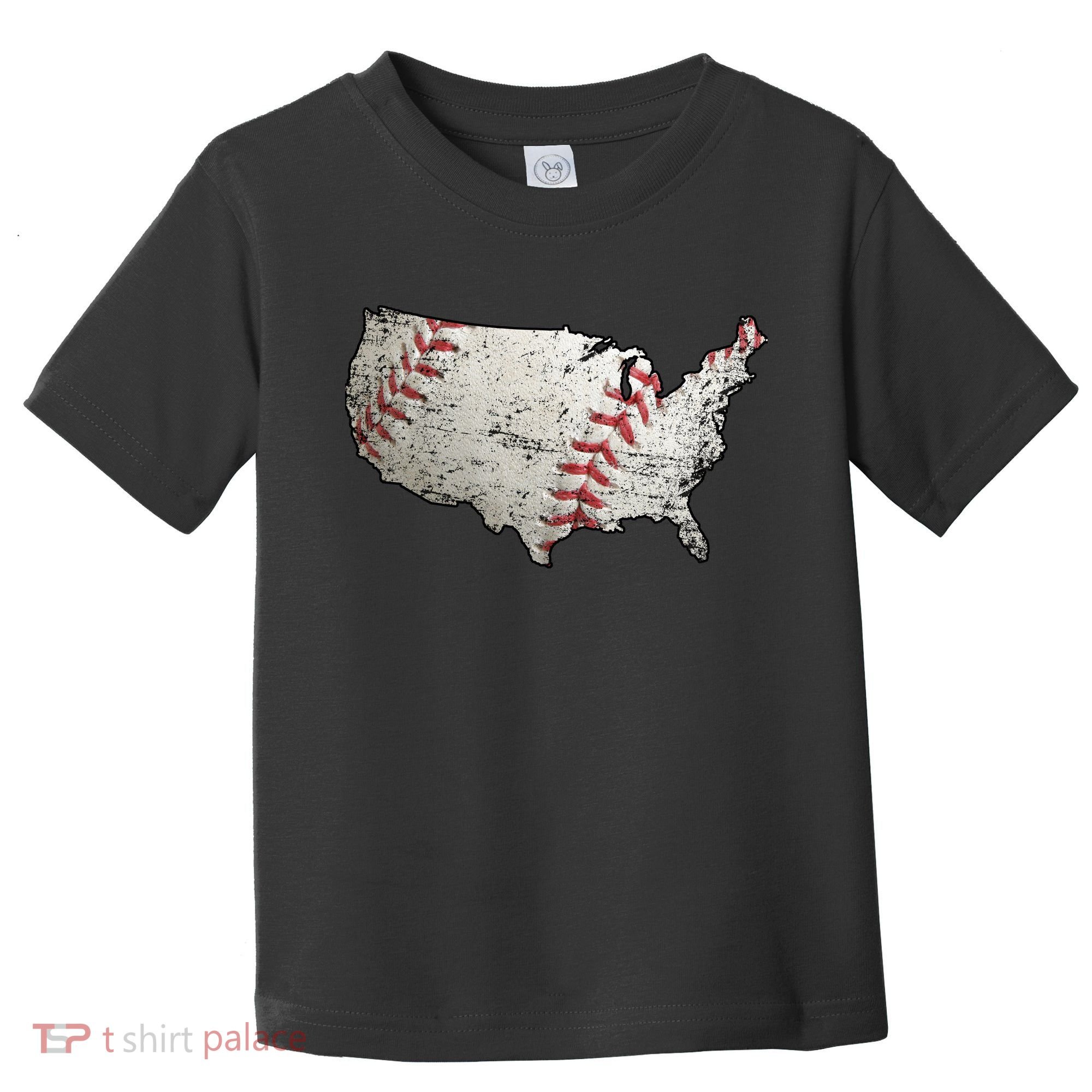 America Loves Baseball Toddler T-Shirt