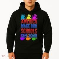 America Make Our Schools Safe Again Hoodie thumb 2