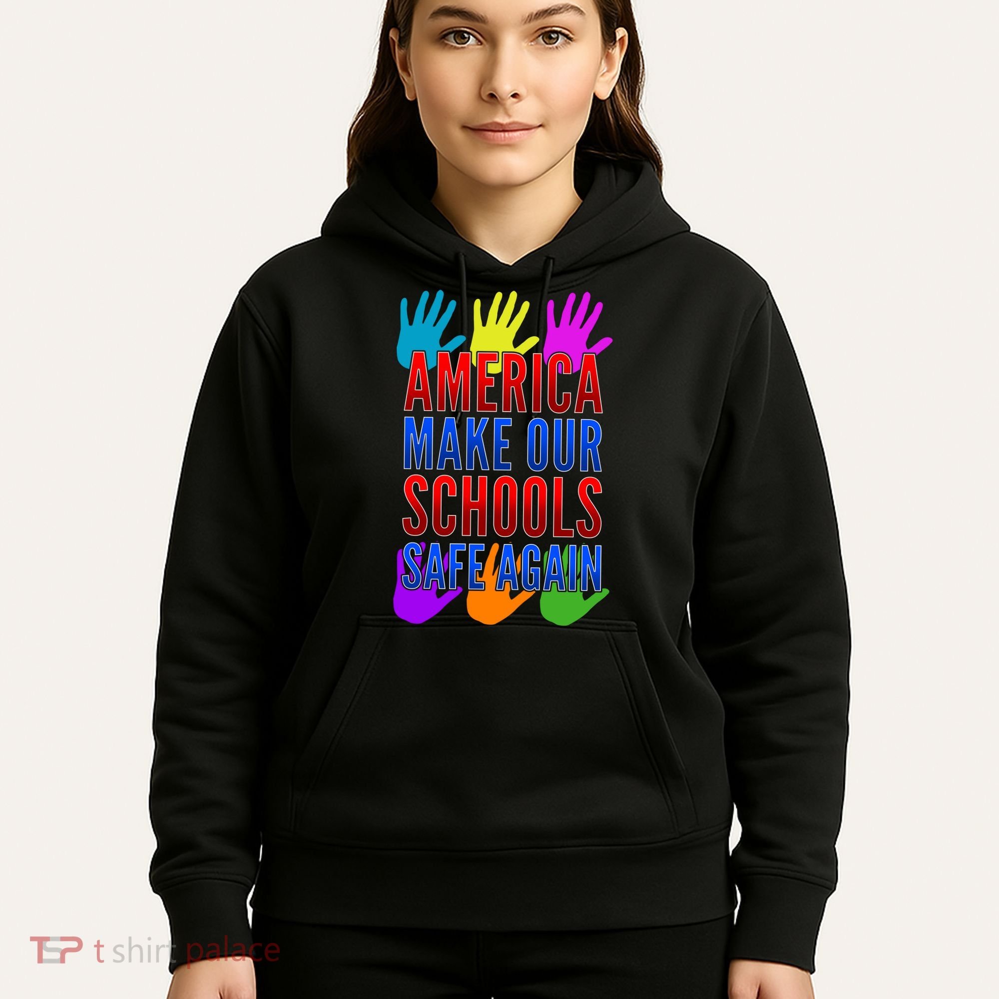 America Make Our Schools Safe Again Hoodie