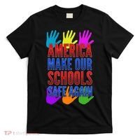 America Make Our Schools Safe Again T-Shirt thumb 0